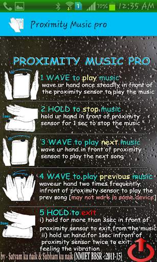 Proximity Music Pro screenshot 1