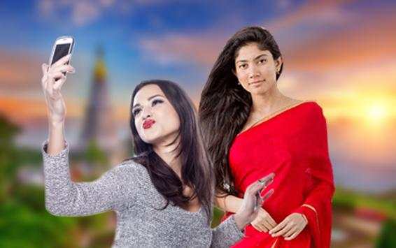 Selfie With Sai Pallavi : Celebrity Photo Editor screenshot 2