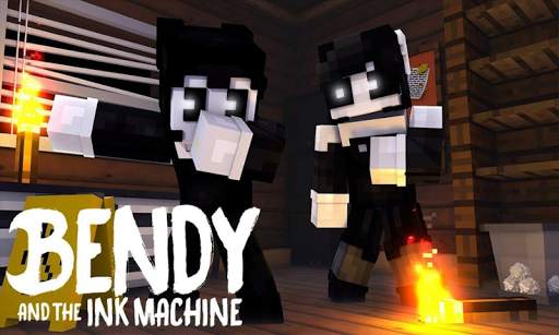 Maps Bendy Horror Game for Minecraft PE screenshot 1