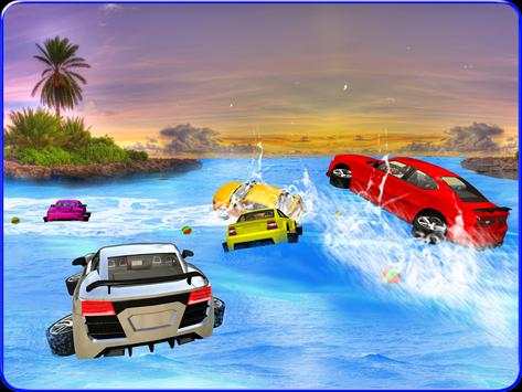 Water Surfing Car Racing 3D screenshot 12