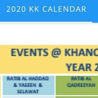 2020 KK Calendar screenshot 1
