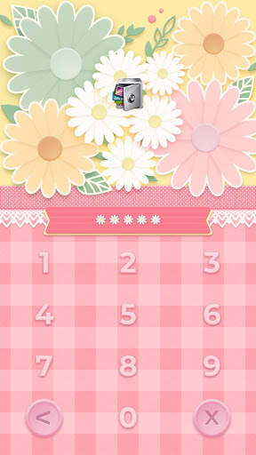 AppLock Theme Daisy screenshot 2