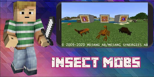Mod Insects Mobs[Addon Map] screenshot 3