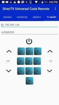 Control code for DirecTV 4 تصوير الشاشة
