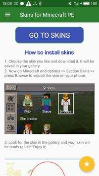 Top Skins for Minecraft PE screenshot 3