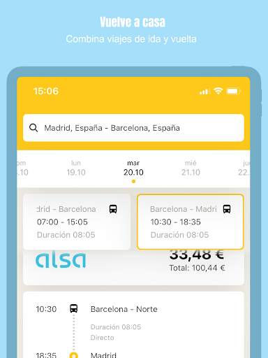 CheckMyBus: la app para comparar autobuses screenshot 15