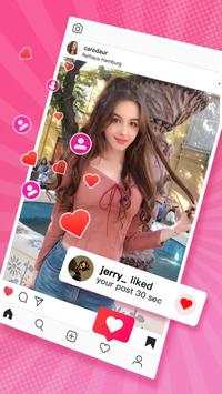More Followers：9999  likes of ins photos screenshot 1