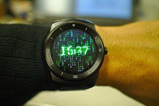 Matrix face for Android Wear screenshot 2