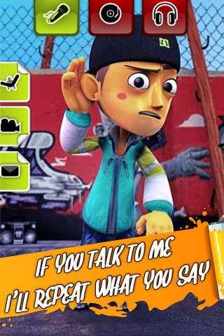 Talking Rap - Free for kids screenshot 1