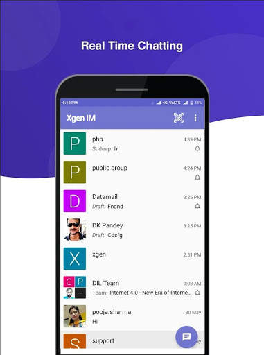 Xgen IM - Encrypted Messenger for Businesses screenshot 4