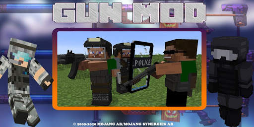 Actual Guns Mod & Military Armor screenshot 1