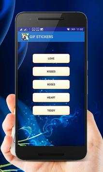 Romantic stickers for facebook screenshot 2
