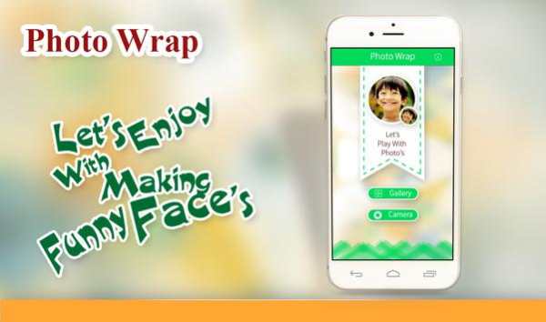 Photo Wrap -Funny Face Changer screenshot 1