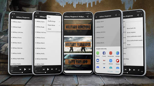 Military Ringtone & Wallpaper скриншот 2