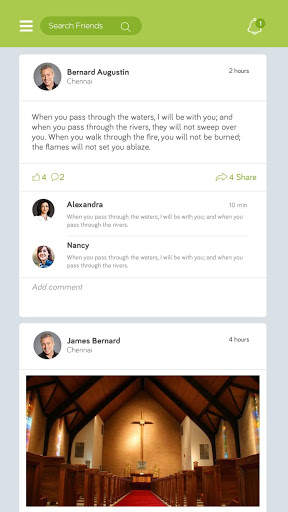 Jeba Veedu Church App screenshot 1