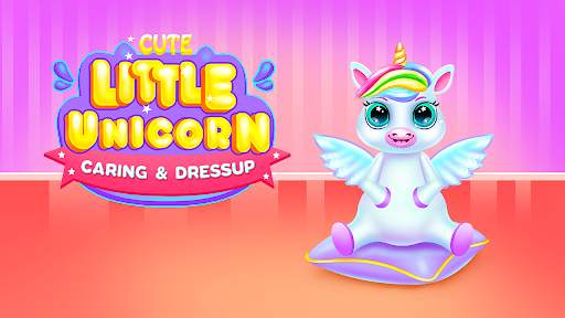 Cute Little Unicorn Caring and Dress Up screenshot 1