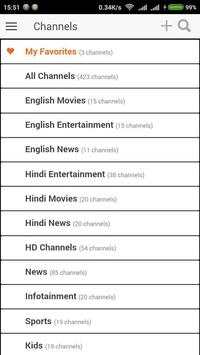 India TV guide - TVwiz screenshot 1
