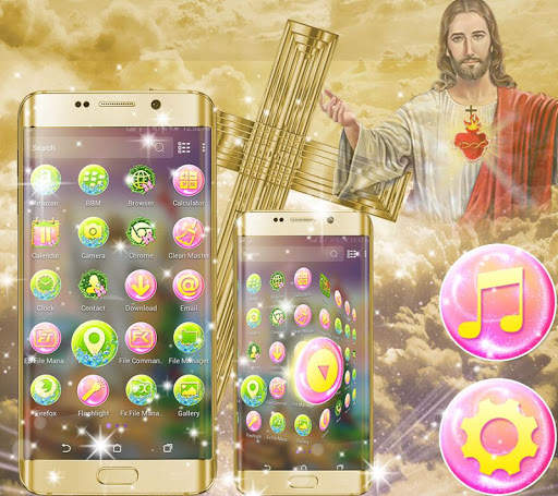 Jesus Launcher Theme screenshot 3