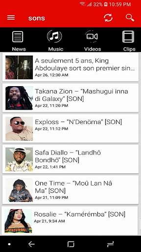 Guinee HIT Music screenshot 4