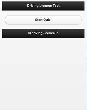 driving licence practice test screenshot 1