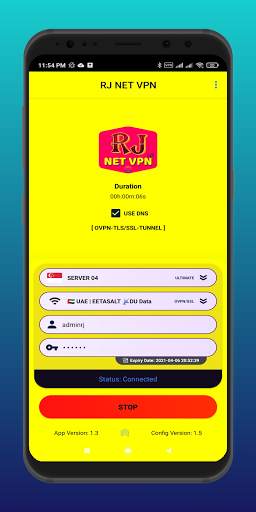 RJ Net VPN screenshot 5