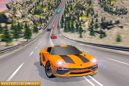 Drive in Car on Highway : Racing games screenshot 1