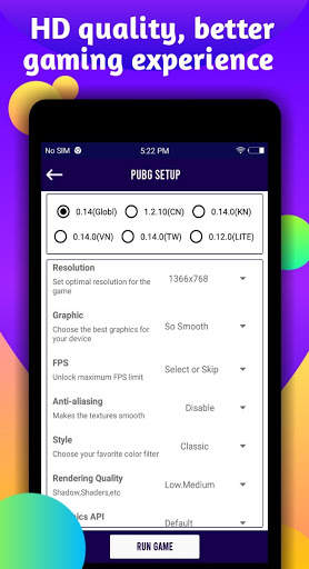 King Gaming Tool - GFX Tool скриншот 4
