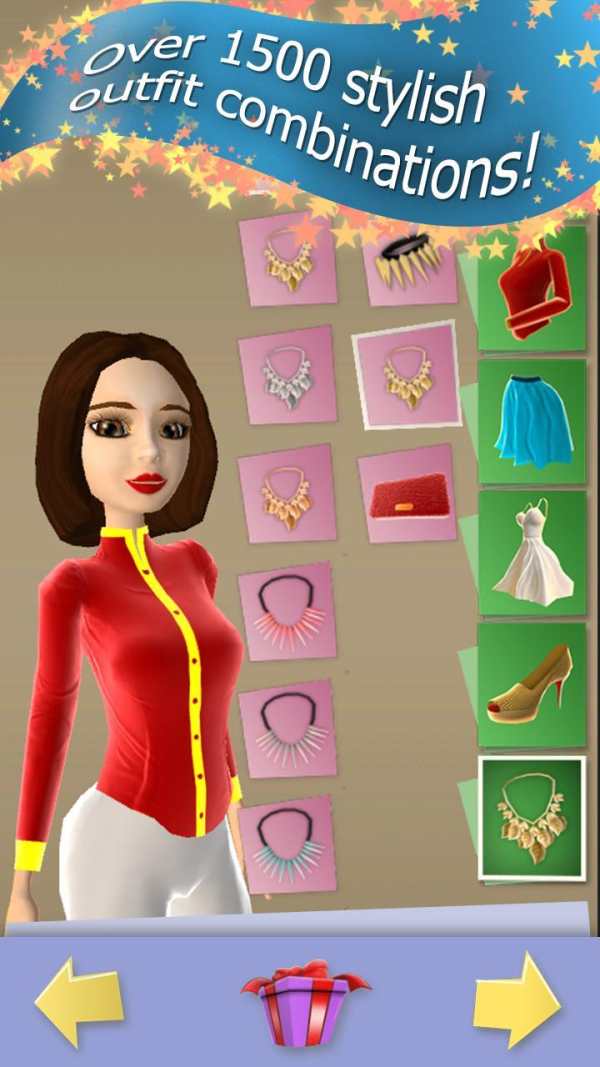 Star Girl Dress up Game screenshot 2