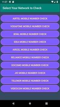 Indian Sim Numbers Check Free screenshot 1