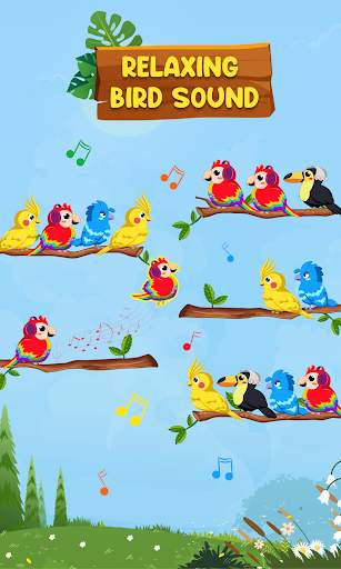 Bird Sort - Color Sort Puzzle screenshot 2