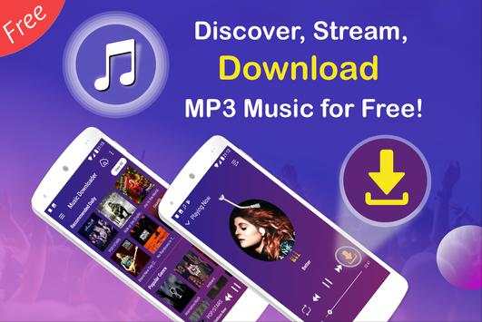 Free Mp3 Music Download & Offline Song Player screenshot 1
