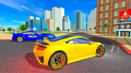 Police Chase New Car 3D Game screenshot 1
