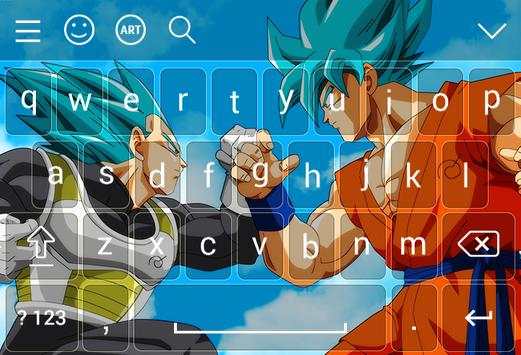 Goku Dragon Ball Super Keyboard Theme 2020 screenshot 7