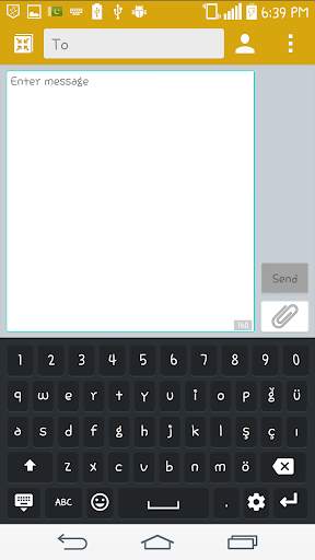 Turkish Keyboard स्क्रीनशॉट 9