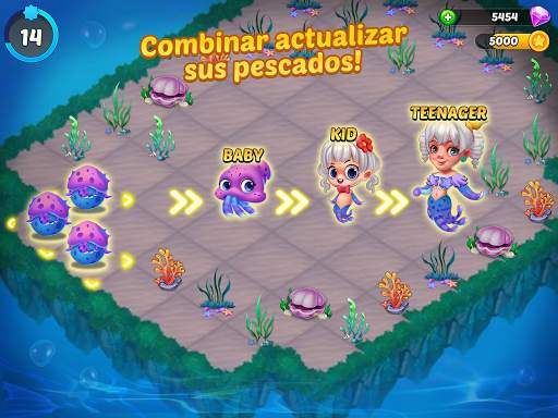 Merge Mermaids-magic puzzles screenshot 8