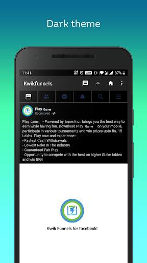 Kwikfunnels for facebook स्क्रीनशॉट 4