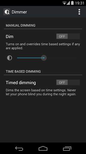 Dimmer screenshot 1