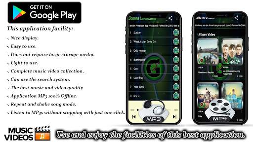 JONAS BROTHERS - Offline MP3 & Video Album screenshot 4