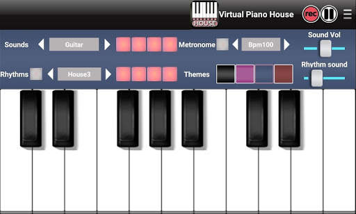 Virtual Piano Electro House 5 تصوير الشاشة
