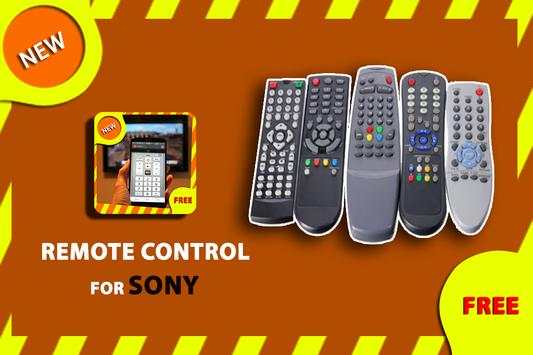 Remote for Sony TV screenshot 1