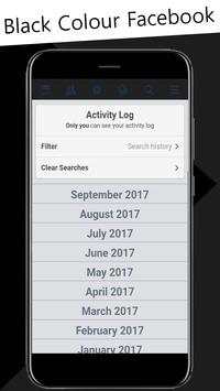 Black Theme For Facebook screenshot 5