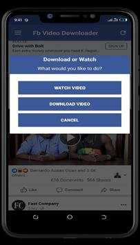 Video downloader for Facebook Lite screenshot 2