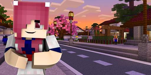 Yandere Simulator Maps for Minecraft PE screenshot 4