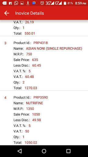Pamosa Direct Sellers' App. screenshot 9