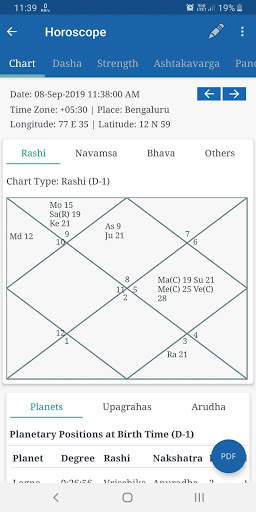 JyotishApp - Astrology Jyotish screenshot 3