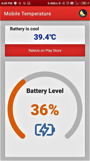 Mobile Temperature Monitor (FREE) screenshot 1