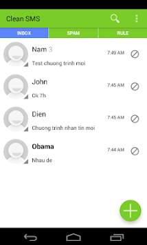 Clean SMS screenshot 1