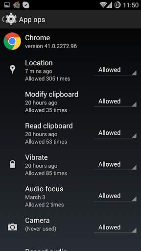AppOps Launcher screenshot 6
