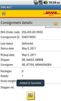 DHL ACTIVETRACING 4 تصوير الشاشة