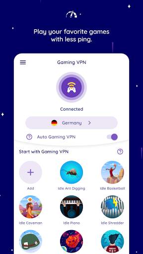 Gaming VPN: For Online Games screenshot 1